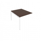 Проходной наборный элемент переговорного стола Рива Metal System Б.ППРГ-1 Венге/Белый