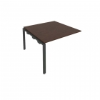 Проходной наборный элемент переговорного стола Рива Metal System Б.ППРГ-2 Венге/Антрацит