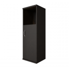 Шкаф средний узкий правый Рива Riva А.СУ-2.4 Пр Серый