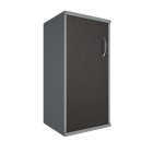 Шкаф низкий узкий левый Рива Riva А.СУ-3.1 Л Венге/Металлик