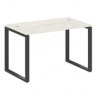 Стол письменный на О-образном м/к Рива METAL SYSTEM БО.СП-2 Наварра/Антрацит