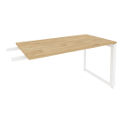 Брифинг-приставка на О-образном м/к Рива ONIX O.MO-BR-13 Тиквуд Светлый/Белый