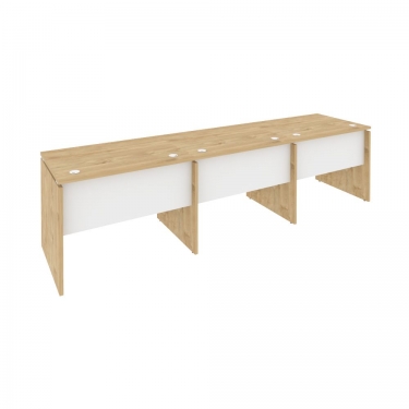 Рабочая станция Рива ONIX O.RS-3.1.7 Тиквуд Светлый/Белый