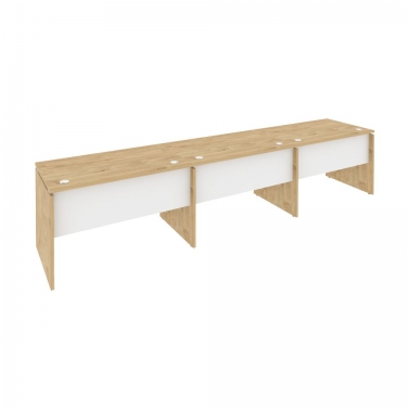 Рабочая станция Рива ONIX O.RS-3.2.7 Тиквуд Светлый/Белый