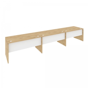 Рабочая станция Рива ONIX O.RS-3.3.7 Тиквуд Светлый/Белый