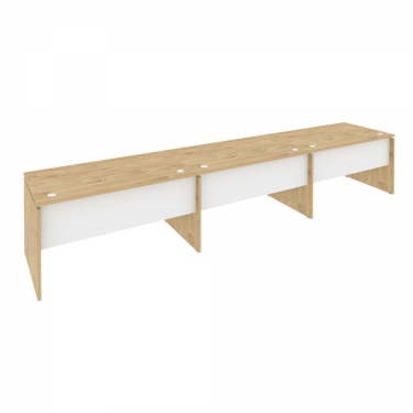 Рабочая станция Рива ONIX O.RS-3.3.8 Тиквуд Светлый/Белый