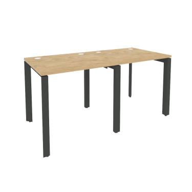 Рабочая станция на П-образном м/к Рива ONIX O.MP-RS-2.0.7 Тиквуд Светлый/Антрацит