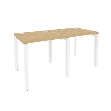 Рабочая станция на П-образном м/к Рива ONIX O.MP-RS-2.0.7 Тиквуд Светлый/Белый