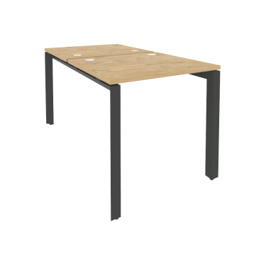 Рабочая станция на П-образном м/к Рива ONIX O.MP-D.RS-2.0.7 Тиквуд Светлый/Антрацит