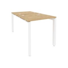 Рабочая станция на П-образном м/к Рива ONIX O.MP-D.RS-2.0.7 Тиквуд Светлый/Белый