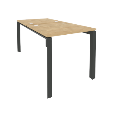 Рабочая станция на П-образном м/к Рива ONIX O.MP-D.RS-2.0.8 Тиквуд Светлый/Антрацит