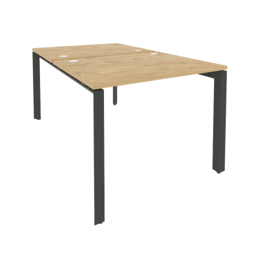 Рабочая станция на П-образном м/к Рива ONIX O.MP-D.RS-2.1.8 Тиквуд Светлый/Антрацит