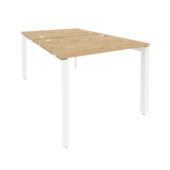 Рабочая станция на П-образном м/к Рива ONIX O.MP-D.RS-2.1.8 Тиквуд Светлый/Белый