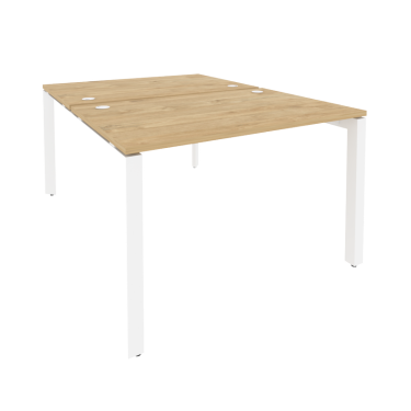 Рабочая станция на П-образном м/к Рива ONIX O.MP-D.RS-2.2.8 Тиквуд Светлый/Белый