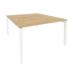 Рабочая станция на П-образном м/к Рива ONIX O.MP-D.RS-2.3.8 Тиквуд Светлый/Белый