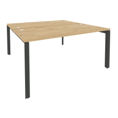 Рабочая станция на П-образном м/к Рива ONIX O.MP-D.RS-2.4.8 Тиквуд Светлый/Антрацит