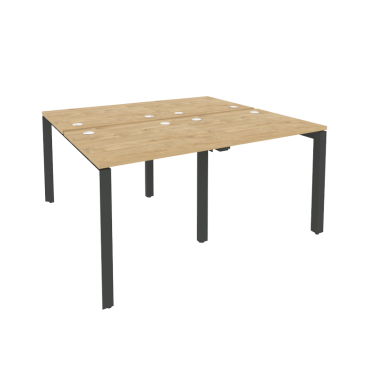 Рабочая станция на П-образном м/к Рива ONIX O.MP-D.RS-4.0.7 Тиквуд Светлый/Антрацит