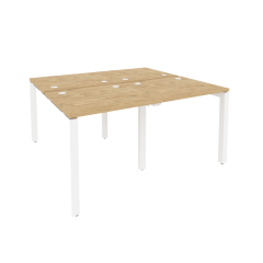 Рабочая станция на П-образном м/к Рива ONIX O.MP-D.RS-4.0.7 Тиквуд Светлый/Белый