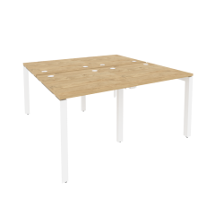 Рабочая станция на П-образном м/к Рива ONIX O.MP-D.RS-4.0.8 Тиквуд Светлый/Белый