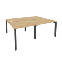 Рабочая станция на П-образном м/к Рива ONIX O.MP-D.RS-4.1.8 Тиквуд Светлый/Антрацит