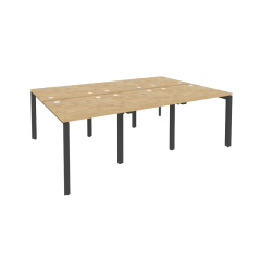 Рабочая станция на П-образном м/к Рива ONIX O.MP-D.RS-6.0.8 Тиквуд Светлый/Антрацит