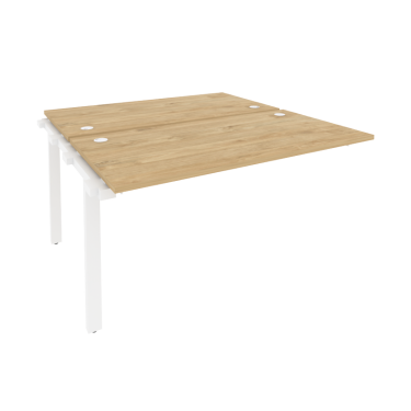 Наборный элемент рабочей станции на м/к Рива ONIX O.M-2.NRS-3.7 Тиквуд Светлый/Белый