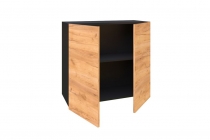 Шкаф кухонный 800 Любимый дом Шервуд ЛД 281.360.000.027 Черный Дуб золотой