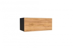 Шкаф кухонный антресоль 600 Любимый дом Шервуд ЛД 281.230.000.184 Черный Дуб золотой