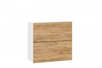 Шкаф кухонный 800 горизонтальный с 2 складными дверями Любимый дом Шервуд ЛД 281.980.000.136 Белый Дуб золотой