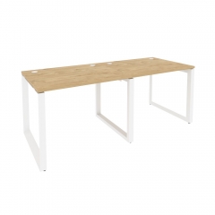 Рабочая станция на О-образном м/к Рива ONIX O.MO-RS-2.1.8 Тиквуд Светлый/Белый