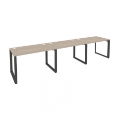 Рабочая станция на О-образном м/к Рива ONIX O.MO-RS-3.2.7 Тиквуд Светлый/Антрацит