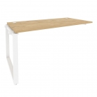 Наборный элемент рабочей станции на О-образном м/к Рива ONIX O.MO-1.NRS-4.8 Тиквуд Светлый/Белый