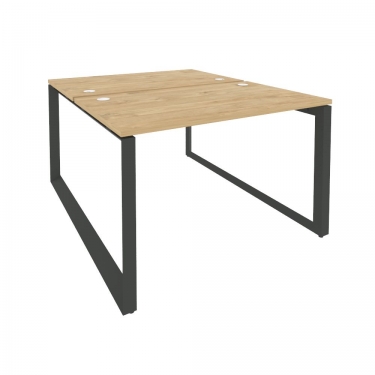 Рабочая станция на О-образном м/к Рива ONIX O.MO-D.RS-2.2.7 Тиквуд Светлый/Антрацит