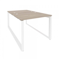 Рабочая станция на О-образном м/к Рива ONIX O.MO-D.RS-2.1.8 Тиквуд Светлый/Белый