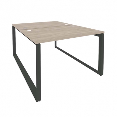 Рабочая станция на О-образном м/к Рива ONIX O.MO-D.RS-2.2.8 Тиквуд Светлый/Антрацит