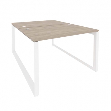 Рабочая станция на О-образном м/к Рива ONIX O.MO-D.RS-2.2.8 Тиквуд Светлый/Белый