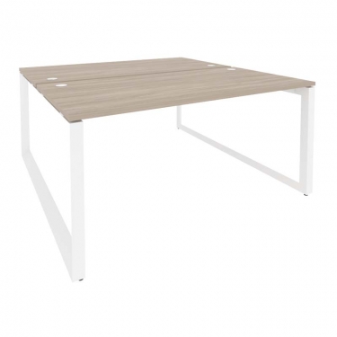 Рабочая станция на О-образном м/к Рива ONIX O.MO-D.RS-2.4.8 Тиквуд Светлый/Белый