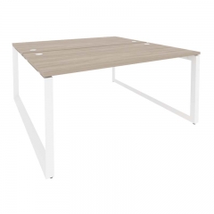 Рабочая станция на О-образном м/к Рива ONIX O.MO-D.RS-2.4.8 Тиквуд Светлый/Белый