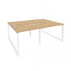 Рабочая станция на О-образном м/к Рива ONIX O.MO-D.RS-4.1.7 Тиквуд Светлый/Белый