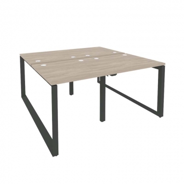 Рабочая станция на О-образном м/к Рива ONIX O.MO-D.RS-4.0.8 Тиквуд Светлый/Антрацит