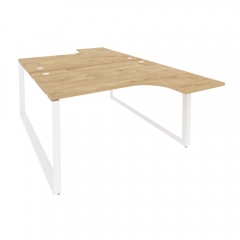 Рабочая станция на О-образном м/к Рива ONIX O.MO-D.SA-3 Тиквуд Светлый/Белый