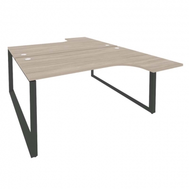 Рабочая станция на О-образном м/к Рива ONIX O.MO-D.SA-4 Тиквуд Светлый/Антрацит