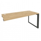 Стол-приставка на О-образном м/к к опорным элементам Рива ONIX O.MO-SPR-4.7 Тиквуд Светлый/Антрацит