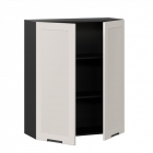 Шкаф кухонный 800 высокий Любимый дом Джамис ЛД 296.460.000.155 Черный Кашмир