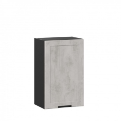 Шкаф кухонный 450 Любимый дом Джамис ЛД 296.330.000.061 Черный Белый камень