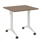 Стол складной мобильный Рива X-Pull X.M-0.7 Дуб Аризона/Белый