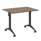 Стол складной мобильный Рива X-Pull X.M-1.7 Тиквуд Темный/Антрацит