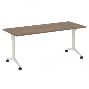 Стол складной мобильный Рива X-Pull X.M-5.7 Тиквуд Темный/Белый