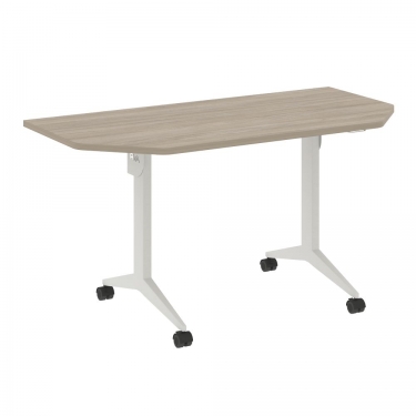 Стол складной мобильный Рива X-Pull X.M-7.T1 Дуб Аттик/Белый