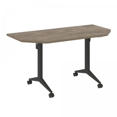 Стол складной мобильный Рива X-Pull X.M-7.T1 Тиквуд Темный/Антрацит